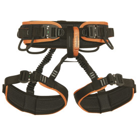 捷克 Rock Empire Belt Equip Lock 雙確保環安全吊帶 橘黑快扣式 CUE002